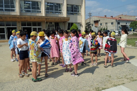 プール開き 愛知県高浜市立港小学校 しおかぜブログ